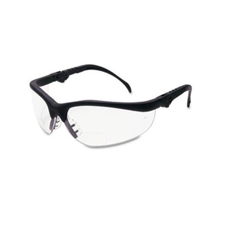 CREWS Crews K3H15 Klondike Magnifier Glasses- 1.5 Magnifier- Clear Lens K3H15